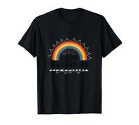 Día de la Unidad Todos Pertenecemos Rainbow Diversidad Inclusión Camiseta, Hombre, Negro, L