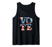 Día de Las Elecciones EE.UU. Votante Acuarela Votar Democracia América Camiseta sin Mangas