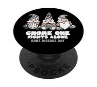 Día de las Enfermedades Raras Gnomo Uno Lucha Solo Lleva PopSockets PopGrip Adhesivo