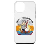 Día de Leif Erikson, navegante y Explorador de la Herencia nórdica Americana Carcasa para iPhone 12 Mini