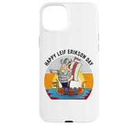 Día de Leif Erikson, navegante y Explorador de la Herencia nórdica Americana Carcasa para iPhone 15 Plus