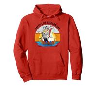 Día de Leif Erikson, navegante y Explorador de la Herencia nórdica Americana Sudadera con Capucha