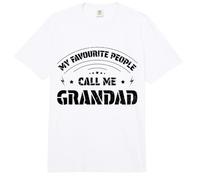 Día de los Abuelos Mi Gente Favorita me Llama Abuelo Comfort Colors Adult Heavyweight T-Shirt
