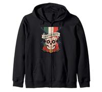 Día de los Muertos Calavera - Libertad o Muerte Orgullo Mexicano Sudadera con Capucha