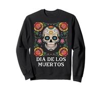 Día de los Muertos Día de los Muertos Calavera de Azúcar Halloween Sudadera