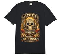 Dia De Los Muertos La Muerte En Paso No Final Comfort Colors Adult Heavyweight T-Shirt