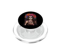 Dia De Los Muertos Mexican Sugar Skull Day of The Dead Women PopSockets PopGrip para MagSafe