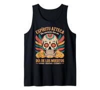 Día de los Muertos Patrimonio Azteca - Honor & Eternidad Camiseta sin Mangas