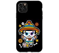 Dia De Los Muertos Skeleton Dancing with Guitar Hat Kids Boy Carcasa para iPhone 11 Pro MAX