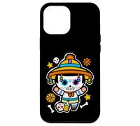 Dia De Los Muertos Skeleton Dancing with Guitar Hat Kids Boy Carcasa para iPhone 12 Pro MAX