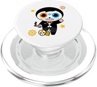 Dia De Los Muertos Skeletons Dancing Mexican Day of Dead PopSockets PopGrip para MagSafe