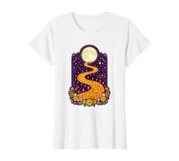 Día De Los Muertos Tradición Cultura Mexicana Camiseta gráfica económica, Mujer, Blanco, M