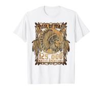 Día de los Nativos Americanos, «El Sendero de Las Lágrimas» Camiseta gráfica económica, Hombre, Blanco, XL