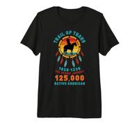 Día de los Nativos Americanos, «El Sendero de Las Lágrimas» Camiseta Premium