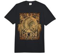 Día de los Nativos Americanos, «El Sendero de Las Lágrimas» Comfort Colors Adult Heavyweight T-Shirt