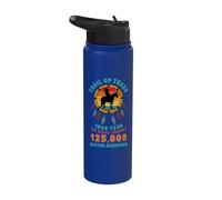Día de los Nativos Americanos, «El Sendero de las Lágrimas» Stainless Steel Insulated Water Bottle
