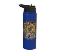 Día de los Nativos Americanos, «El Sendero de las Lágrimas» Stainless Steel Insulated Water Bottle