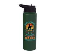 Día de los Nativos Americanos, «El Sendero de las Lágrimas» Stainless Steel Insulated Water Bottle