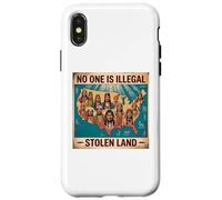 Día de los Pueblos Indígenas Nadie es ilegal en tierras robadas Carcasa para iPhone X/XS