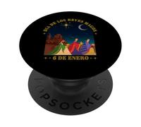 Dia De Los Reyes Magos 6 De Enero Epiphany PopSockets PopGrip Adhesivo