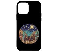 Día de los Tres Reyes San Juan Street Starry Night Style Carcasa para iPhone 12 Mini