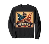 Día de los Veteranos de la Bandera Americana | Día de Conmemoración Militar de Sudadera