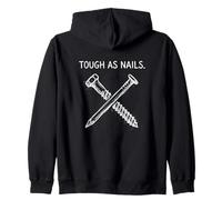 Día de los Veteranos de Tough As Nails Sudadera con Capucha