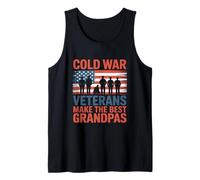 Día de los Veteranos del Abuelo de la Guerra Fría Camiseta sin Mangas
