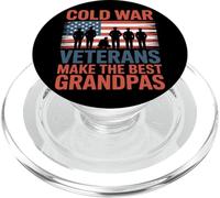 Día de los Veteranos del Abuelo de la Guerra Fría PopSockets PopGrip para MagSafe