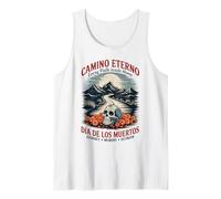 Día de Muertos Viaje Eterno Calavera Camiseta sin Mangas