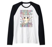 Día de Respuesta a Las Preguntas de tu Gato Camiseta Manga Raglan