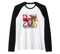Día de San Jorge - Héroe de Inglaterra Camiseta Manga Raglan