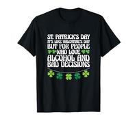 Día de San Patricio Bebiendo Día de San Valentín Divertido St. Paddy Camiseta