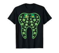 Día de San Patricio Diente Lindo San Pattys Dental Dentista Camiseta