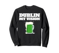 Día de San Patricio Dublín mi visión Sudadera