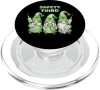 Día de San Patricio Enfermera Gnomos Seguridad Tercer Humor médico PopSockets PopGrip para MagSafe