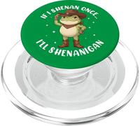 Día de San Patricio Gracioso Si Shenan Una Vez Voy a Shenanigan PopSockets PopGrip para MagSafe