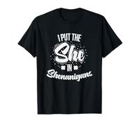 Día de San Patricio I Put The She in Shenanigans Camiseta