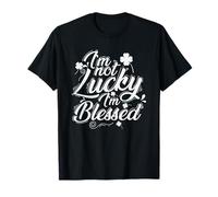 Día de San Patricio No Tengo Suerte Estoy Bendecido Camiseta