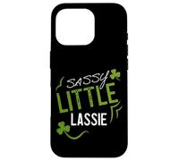 Día de San Patricio Vintage Sassy Little Lassie Carcasa para iPhone 16 Pro