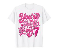 Día de San Valentín 2026 Six Seven 67 Meme Eres el 6 a mi 7 Camiseta