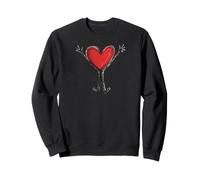 Día de San Valentín Amor Corazón Compañero Regalo Enamorado 0 Sudadera