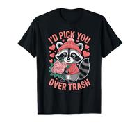 Día de San Valentín Divertido con Texto en inglés I d Pick You Over Camiseta