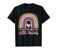 Día de San Valentín Enseño a los Corazones más Dulces Maestro de San Valentín Camiseta