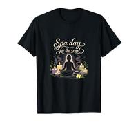 Día de SPA para el Alma Chill Vibes Salud Mental Arte Camiseta