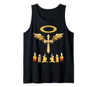 Día de Todos los Santos 1 de noviembre Ropa Espiritual Temática de Santos Cristianos Camiseta sin Mangas