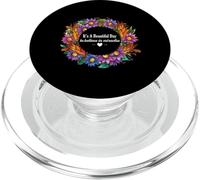 Día de Transferencia de FIV Es un Hermoso día para Creer en Milagros PopSockets PopGrip para MagSafe