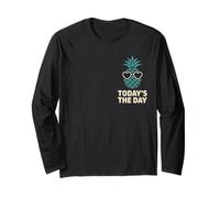 Día de Transferencia de piña FIV Infertilidad Milagro Divertido FIV Manga Larga