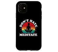 Día de Yoga Budismo Zen Meditación Instructor Meditar Mujeres Carcasa para iPhone 11