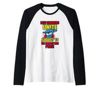 Día de Zurdos Orgullo Zurdo Zurdo Divertido 13 de Agosto Cita Camiseta Manga Raglan